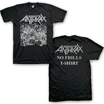 Anthrax No Frills Official T-Shirt