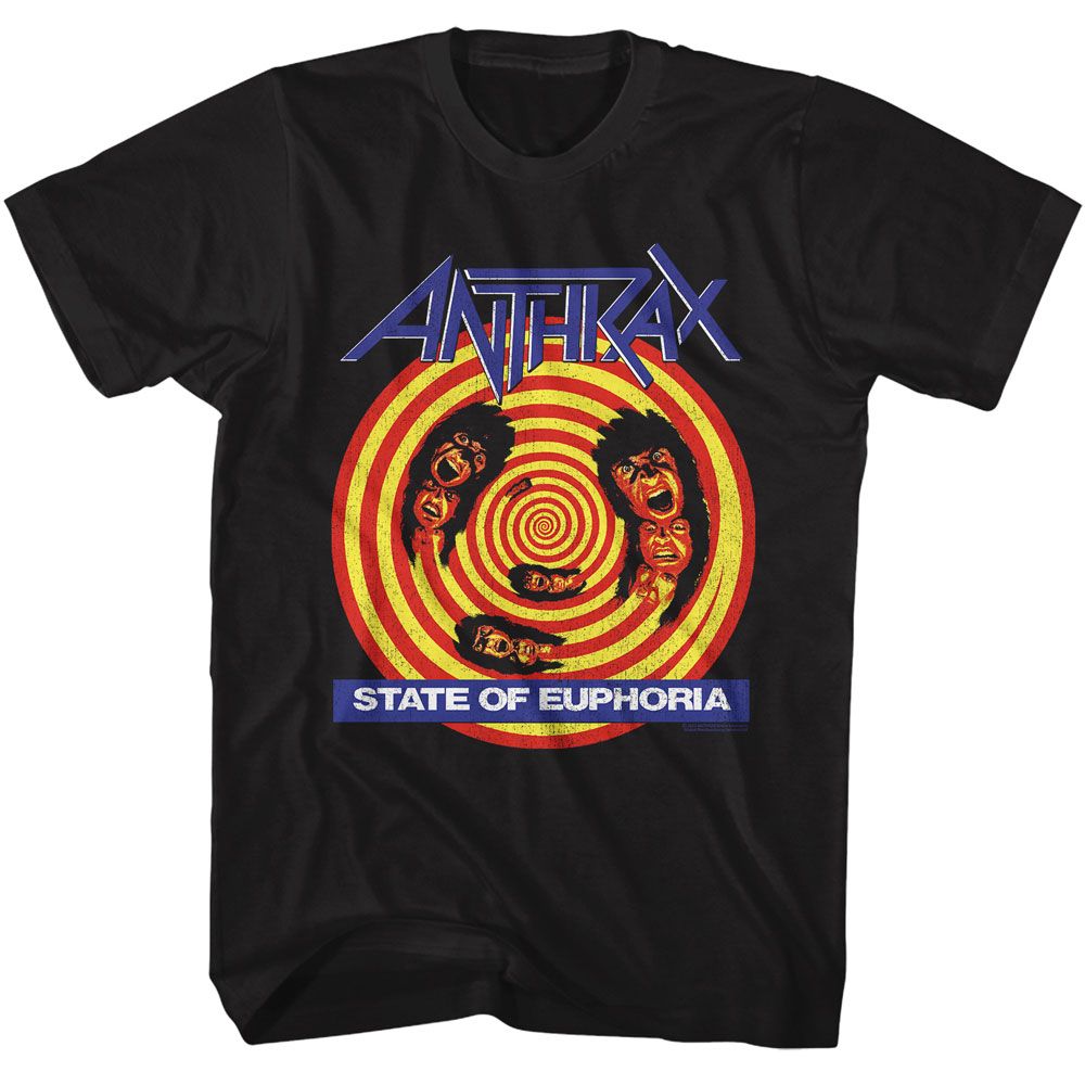 Anthrax State of Euphoria Official T-Shirt