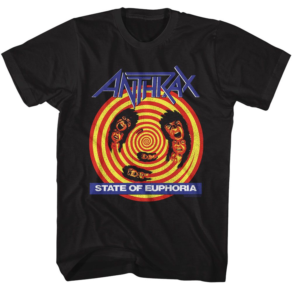 Shirt Anthrax State of Euphoria Official T-Shirt
