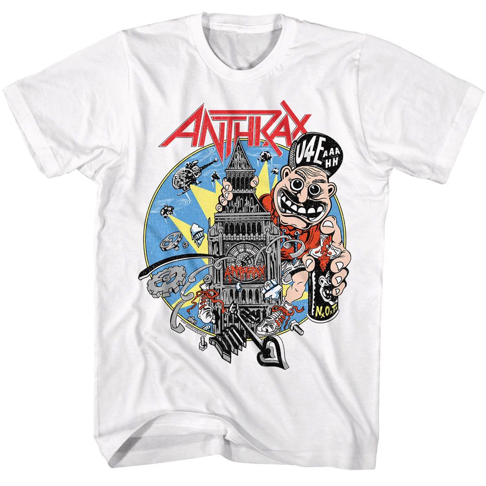 Shirt Anthrax U4EAAAHHH Official T-Shirt