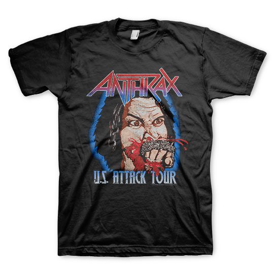 Anthrax US Attack Official T-Shirt