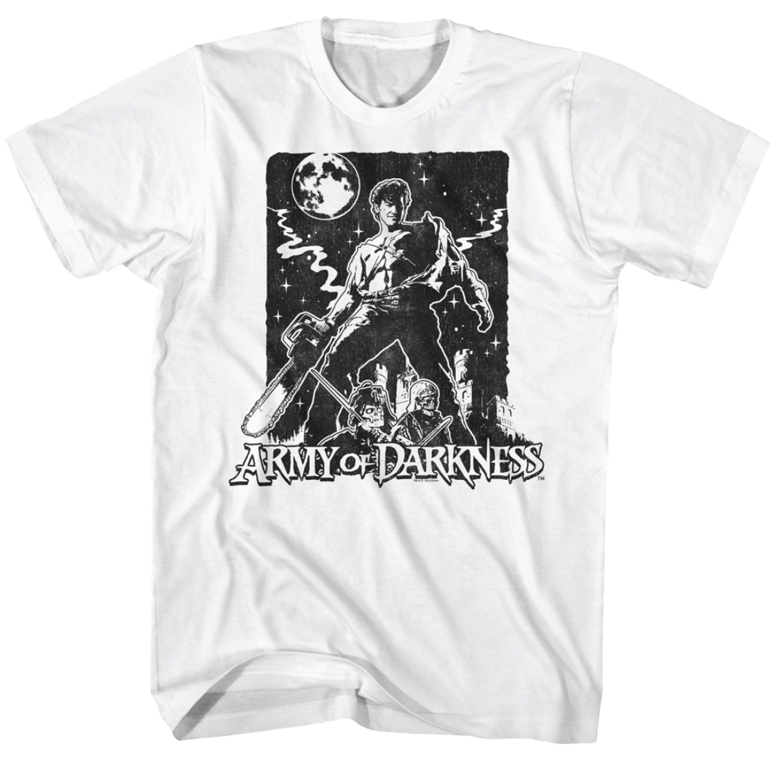 Army of Darkness - White Comic T-Shirt
