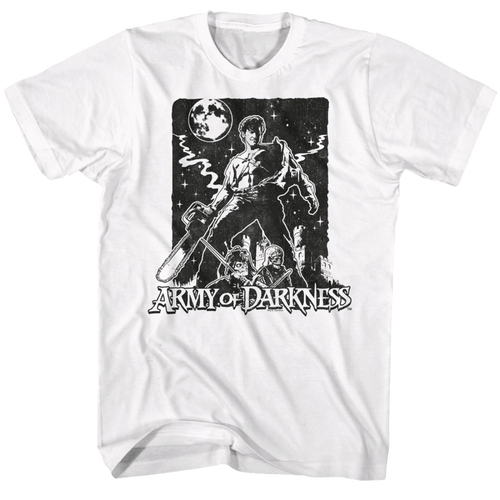 Army of Darkness - White Comic T-Shirt