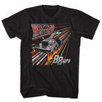 Back to the Future 88 MPH Flames Slim Fit T-Shirt
