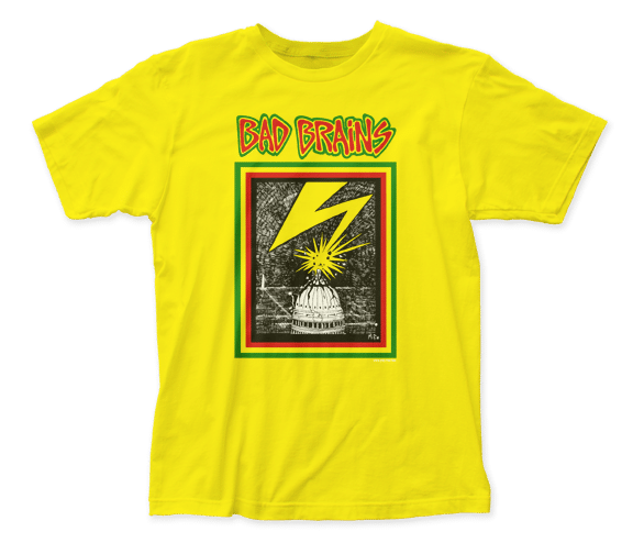 Bad Brains - Yellow Banned In DC T-Shirt