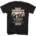Bad Company In Concert 1976 Poster Slim Fit T-Shirt