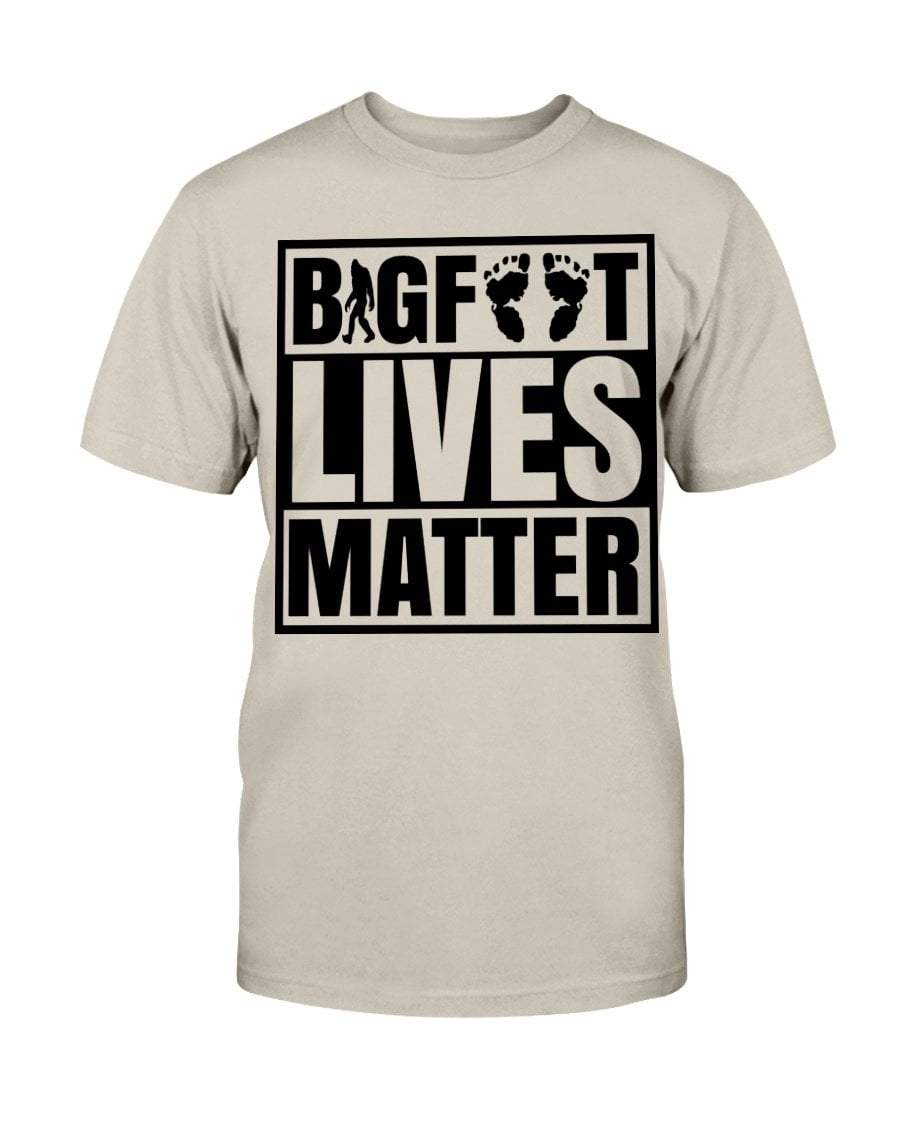 Shirts Sand / S Bigfoot Lives Matter T-Shirt