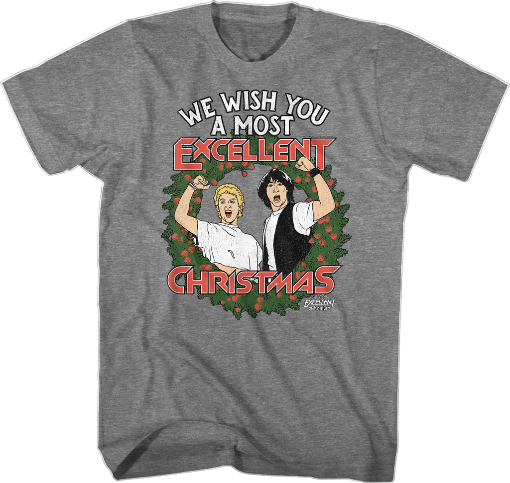 Bill and Ted A Most Excellent Christmas T-Shirt