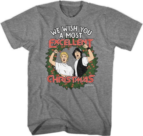 Bill and Ted A Most Excellent Christmas T-Shirt