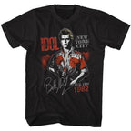 Billy Idol Aug 1982 New York City T-Shirt