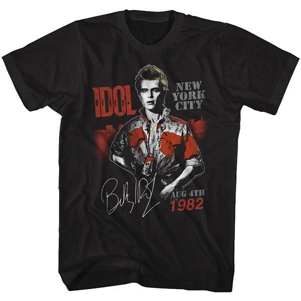 Billy Idol Aug 1982 New York City T-Shirt