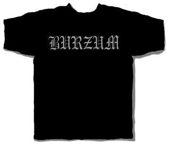  Burzum Logo Black T-Shirt