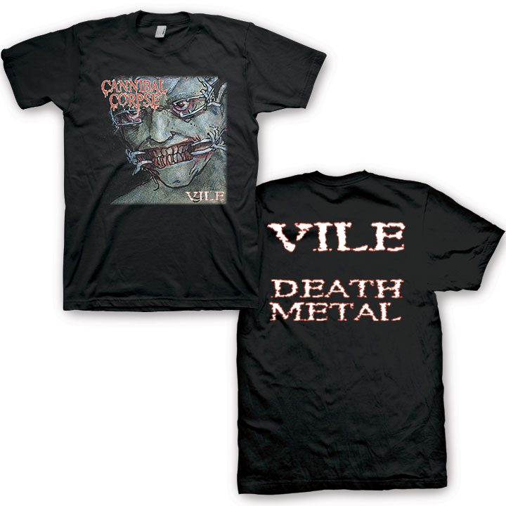 Shirt Cannibal Corpse Vile Official T-Shirt