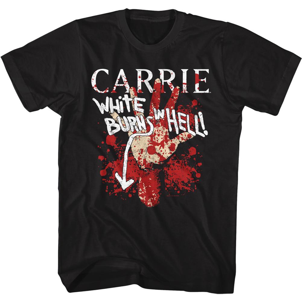 Carrie White Burns in Hell Slim Fit T-Shirt