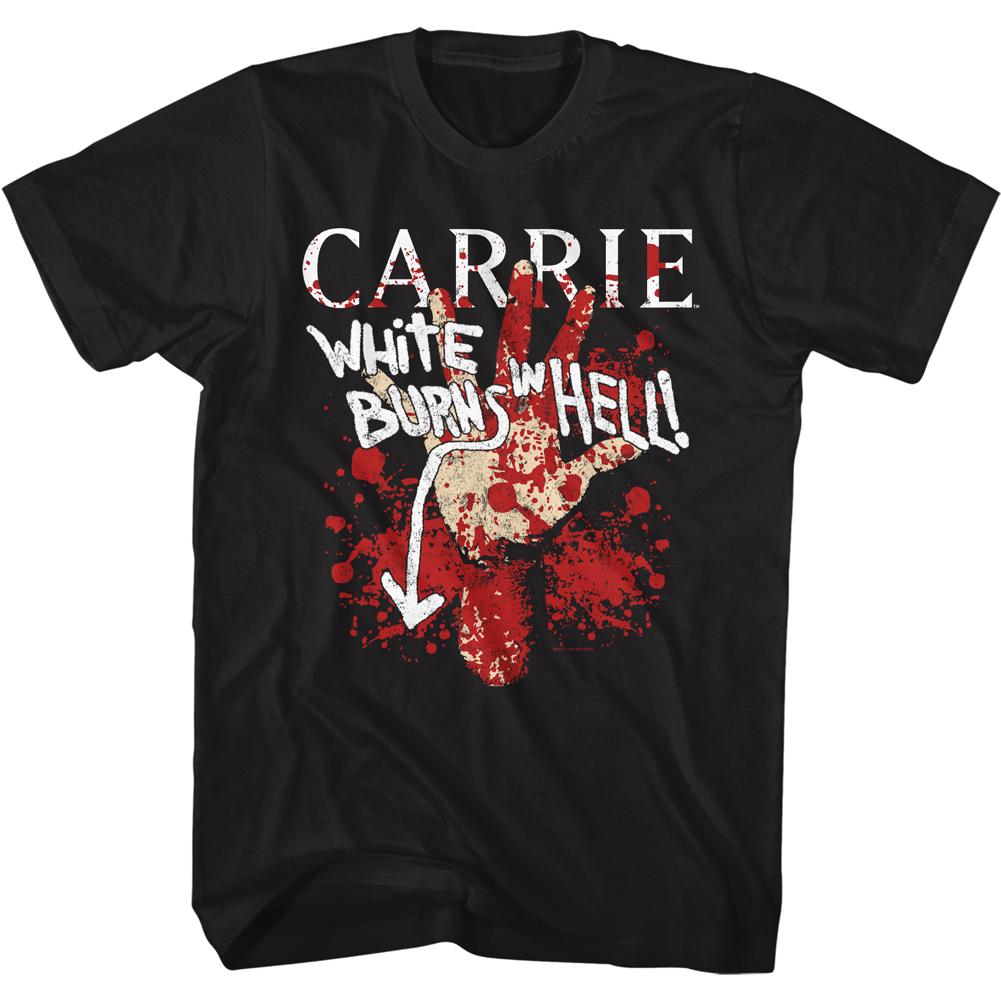 Shirt Carrie White Burns in Hell Slim Fit T-Shirt