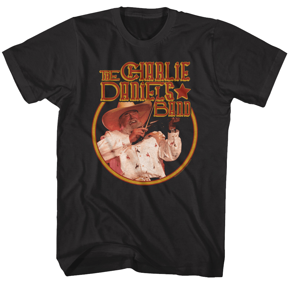 Charlie Daniels Band Circle Charlie and Logo T-Shirt