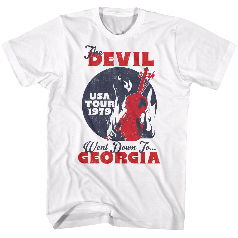 Charlie Daniels Band Devil Went Down To Georgia 79 Tour T-Shirt