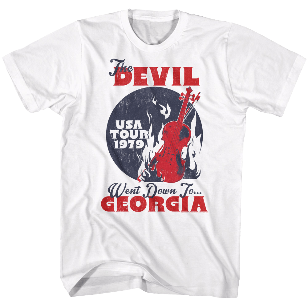 Shirt Charlie Daniels Band Devil Went Down To Georgia 79 Tour T-Shirt