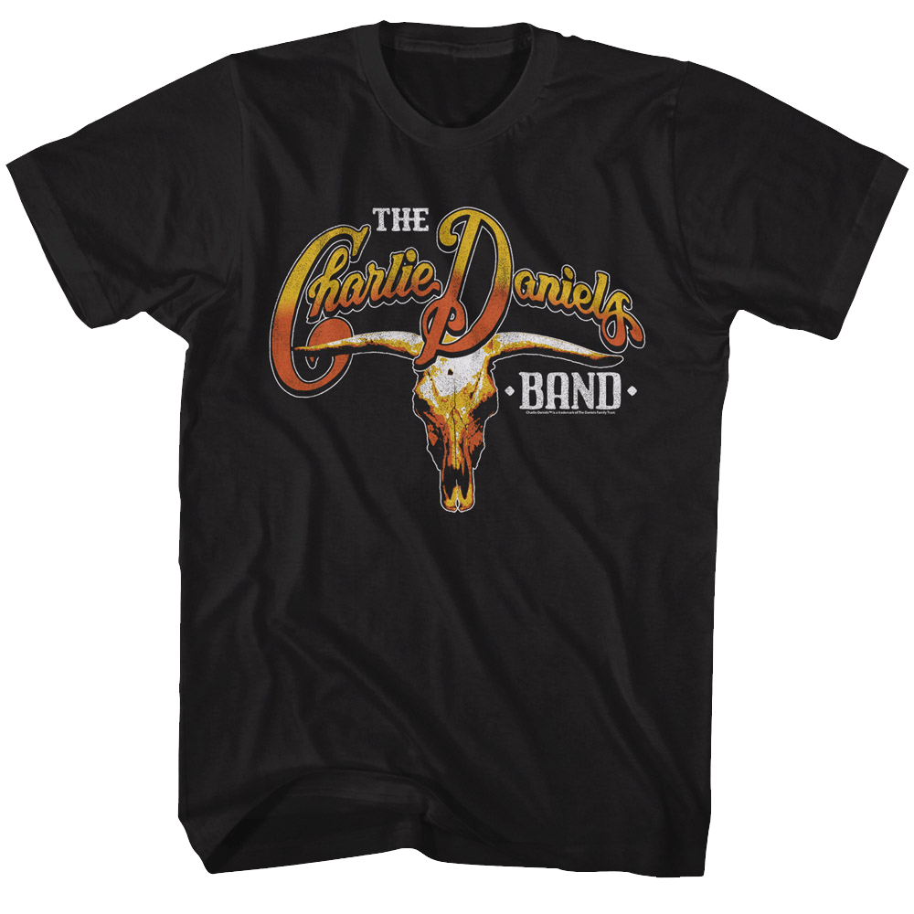 Shirt Charlie Daniels Band Skull and Logo T-Shirt