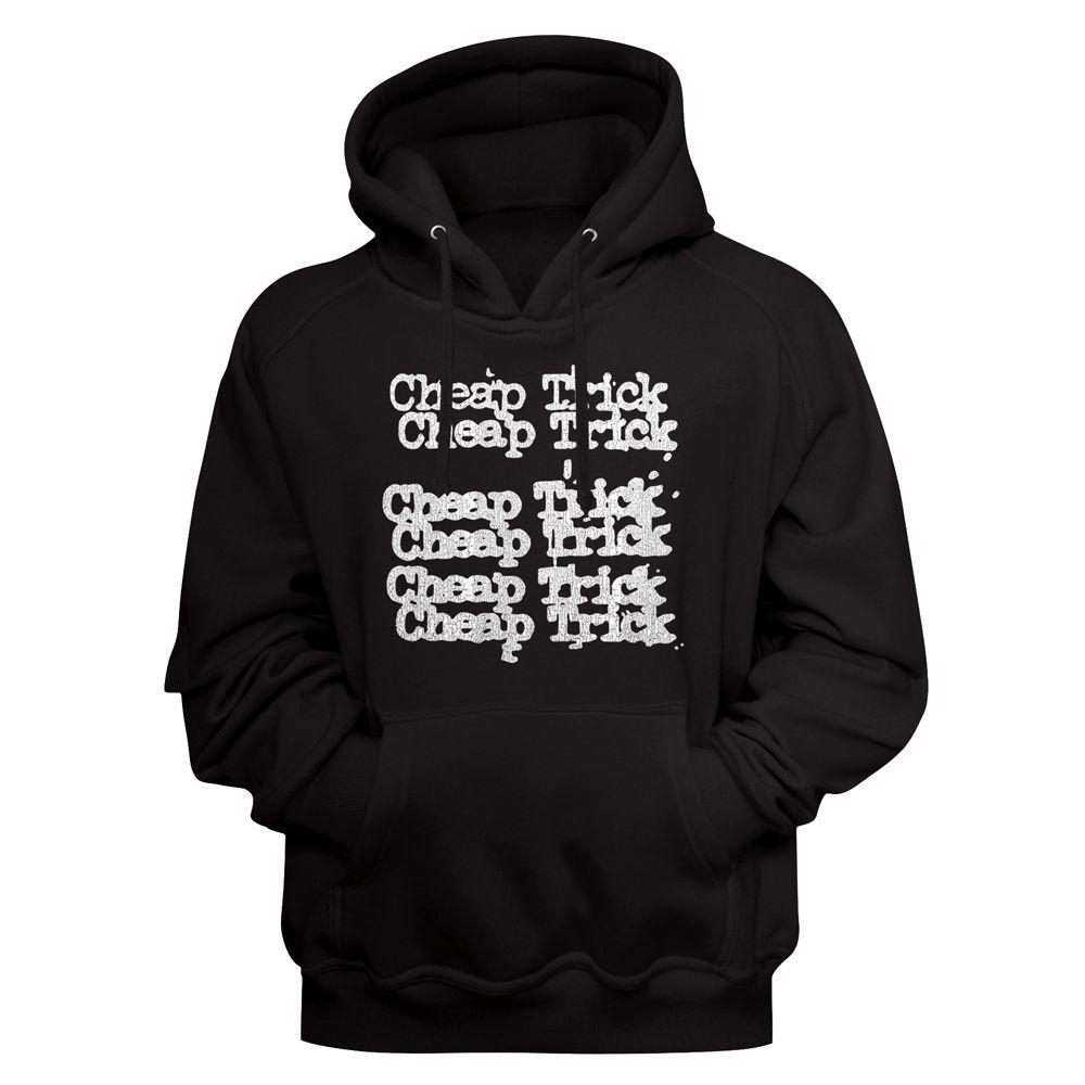 Hoodie Cheap Trick Repeat Logo Black Pullover Hoodie