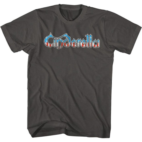 Cinderella Flag Logo Slim Fit T-Shirt