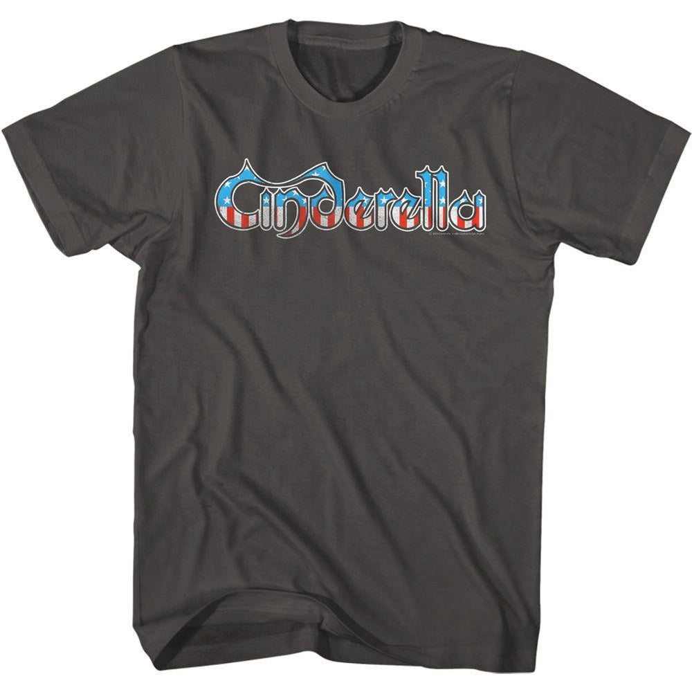 Cinderella Flag Logo Slim Fit T-Shirt