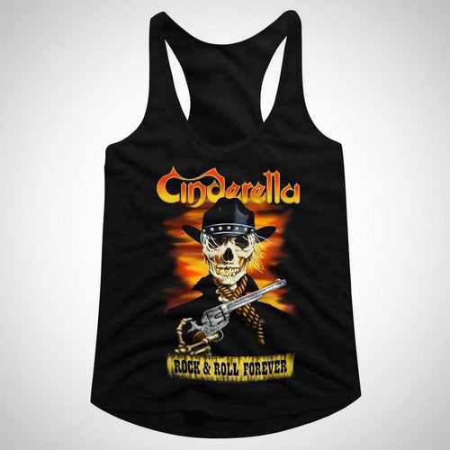 Cinderella Forever Juniors Racer Back Tank Top