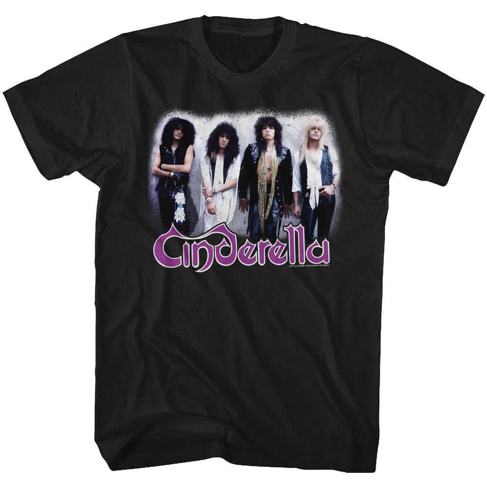 Shirt Cinderella Last Mile Band Photo Slim Fit T-Shirt