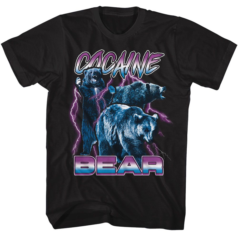 Shirt Cocaine Bear Lightning Official T-Shirt