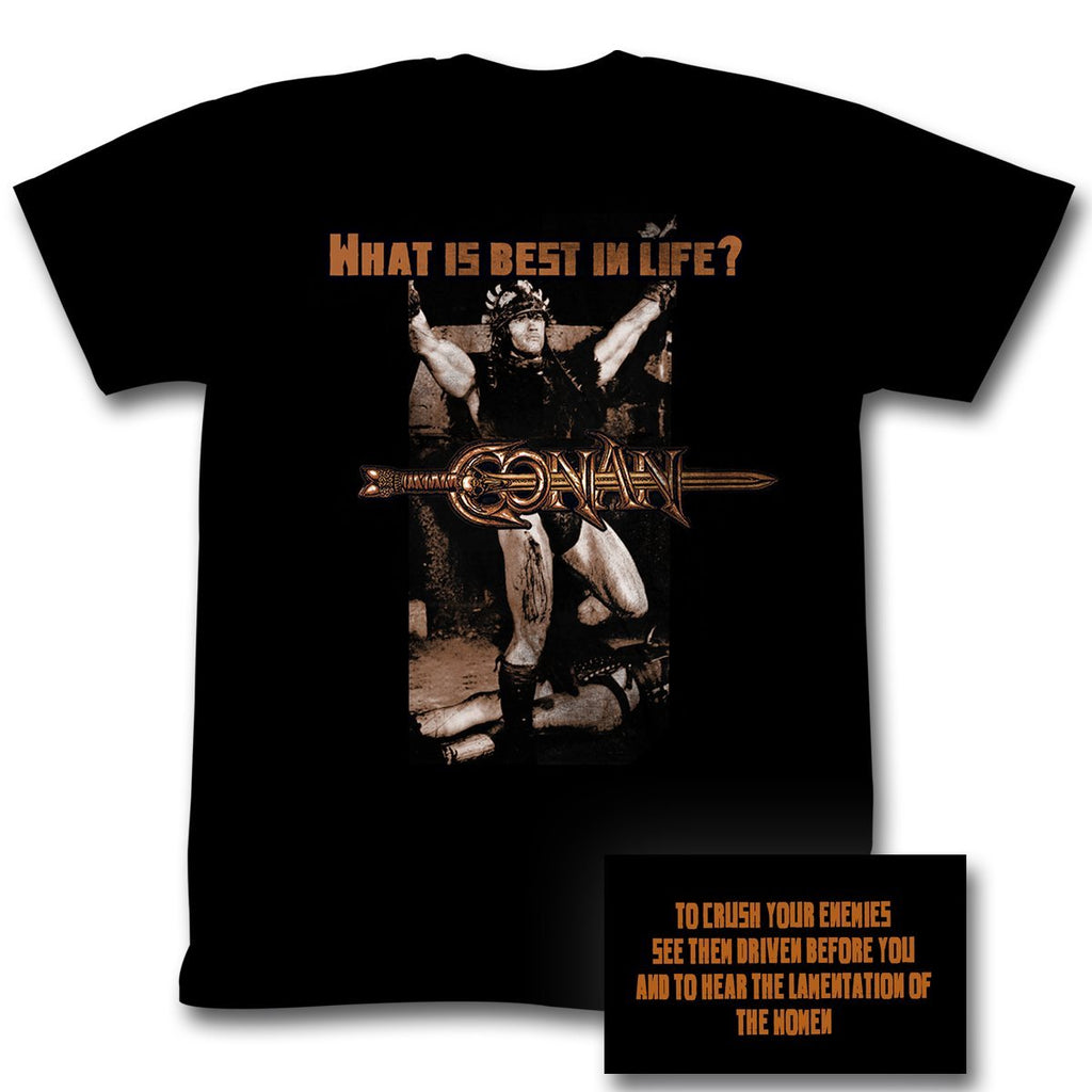Conan The Barbarian Best In Life T-Shirt