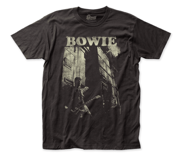 Shirt David Bowie Guitar Slim Fit T-Shirt