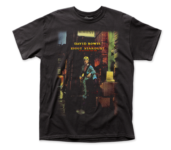 David Bowie Ziggy Album Cover T-Shirt