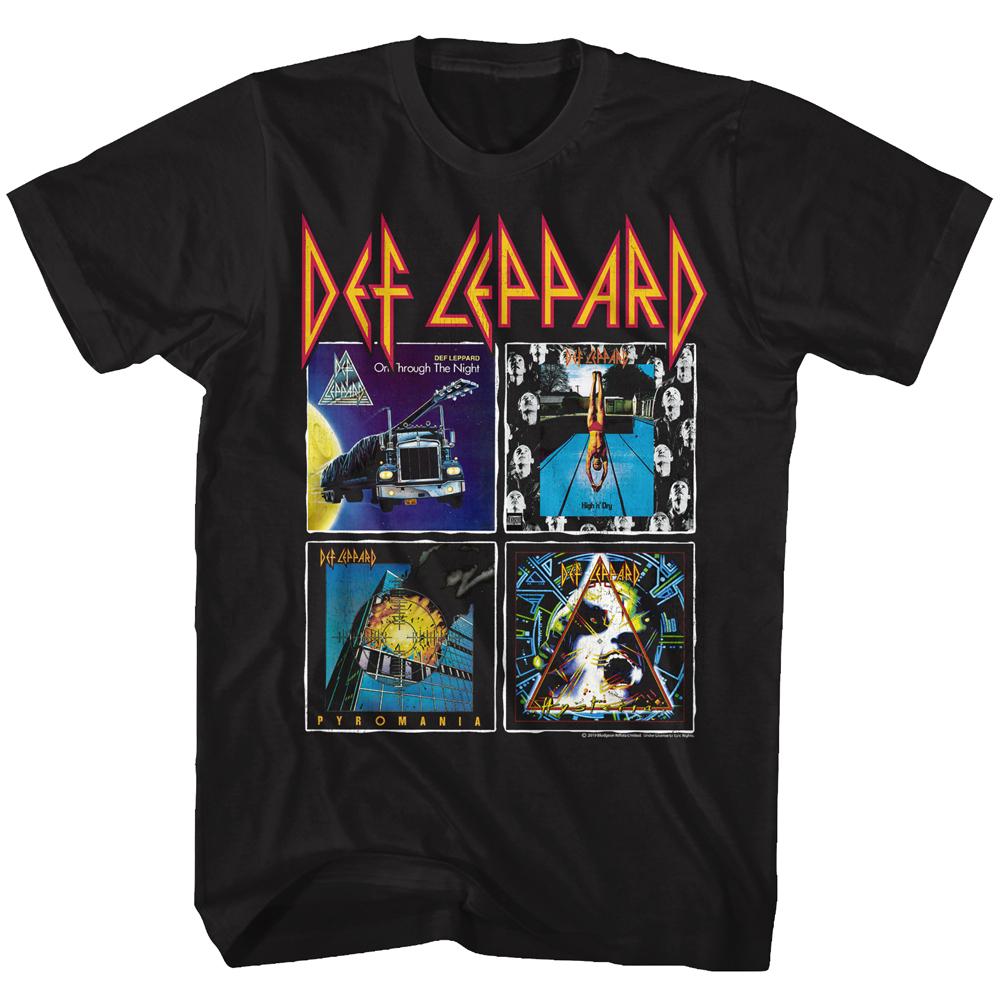 Shirt Def Leppard Albums Slim Fit T-Shirt