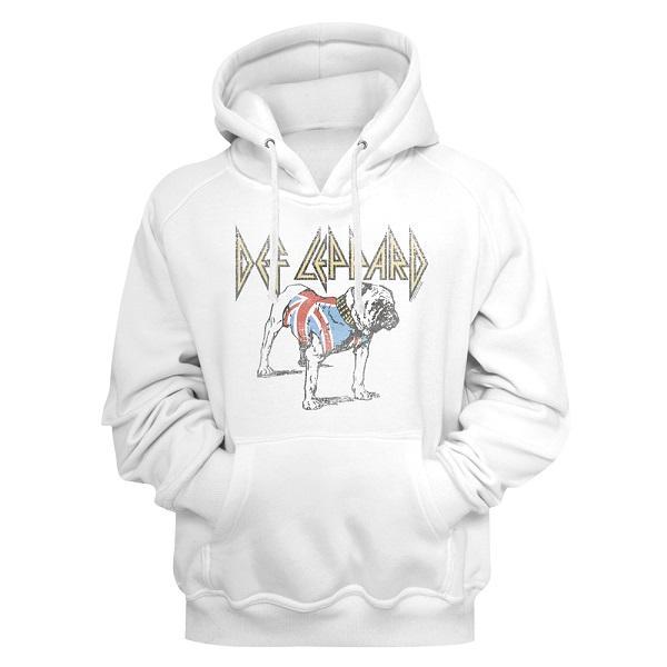 Shirt Def Leppard Bulldog Pullover Hoodie