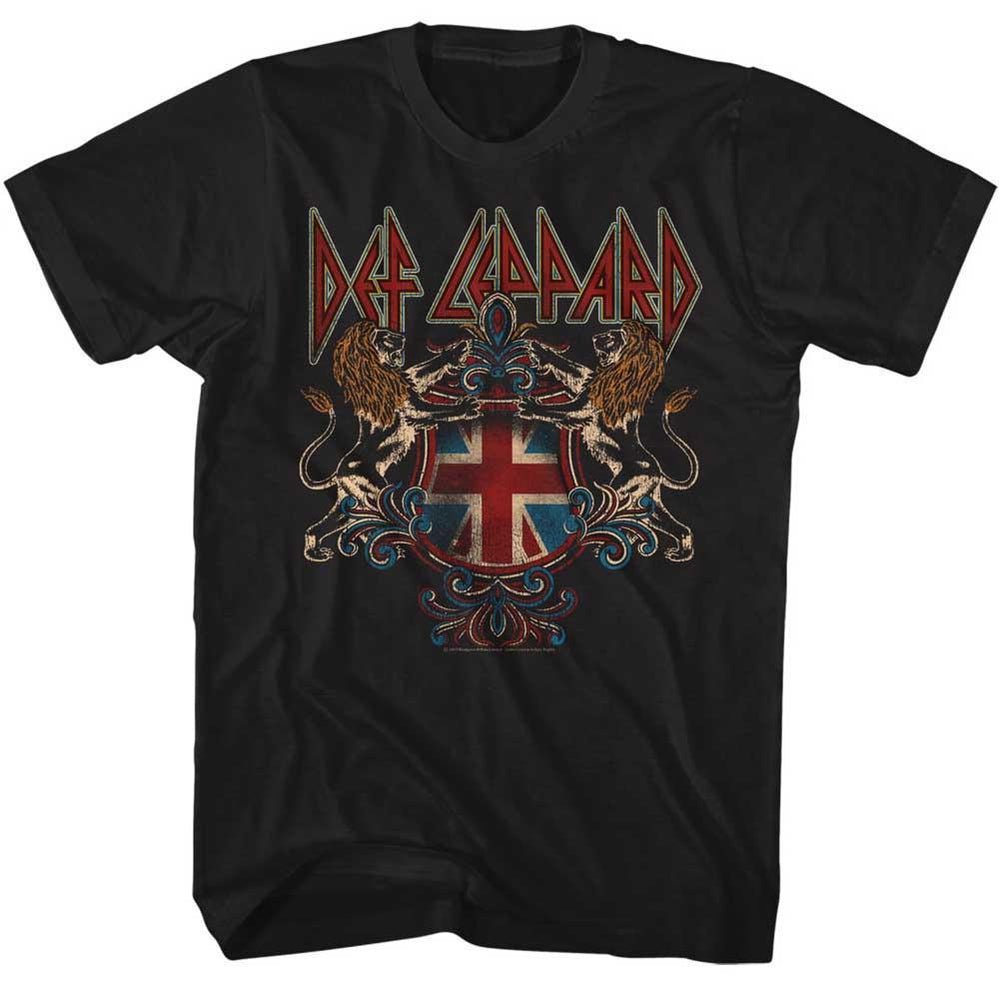 Shirt Def Leppard Crest T-Shirt