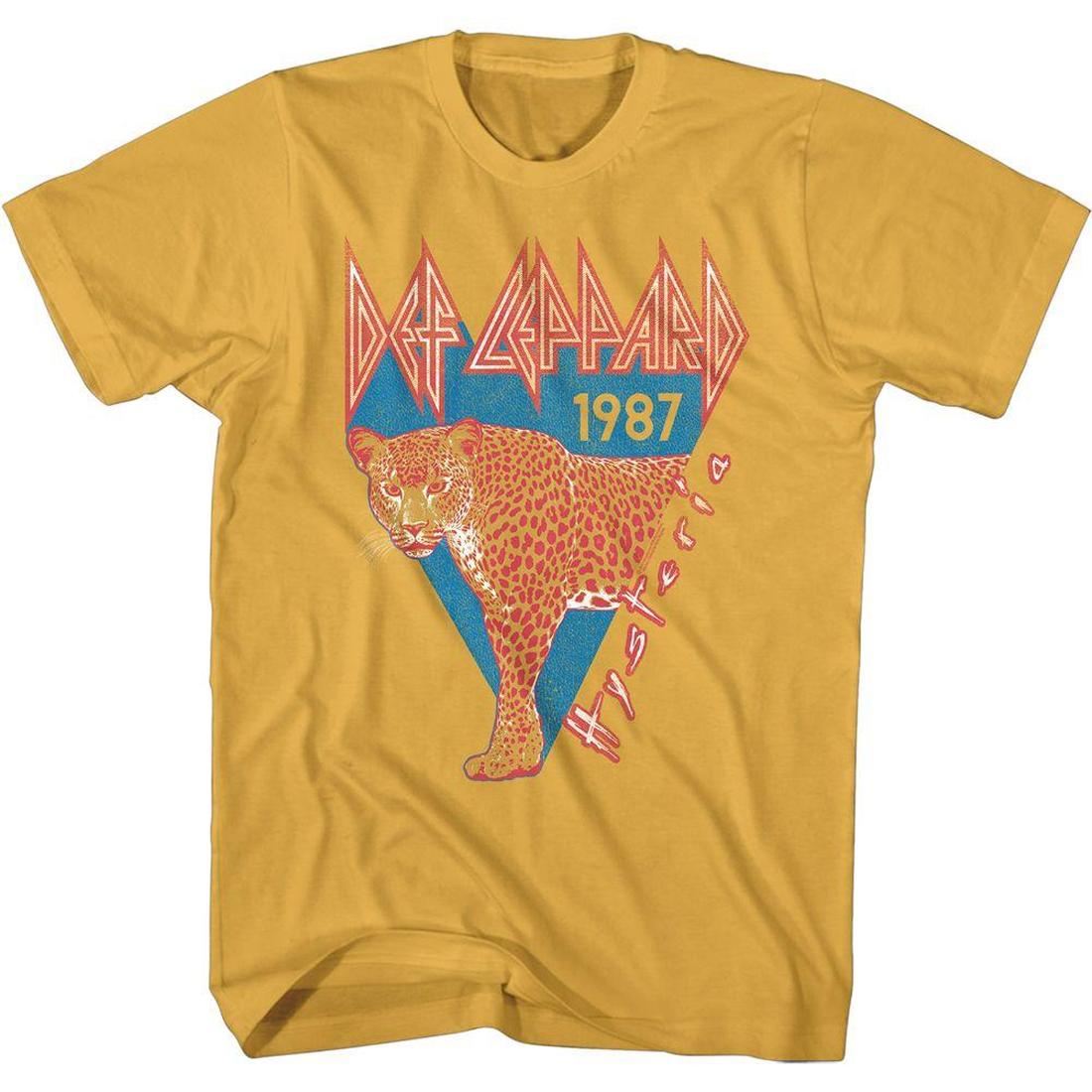 Def Leppard Hysteria Leopard 87 T-Shirt