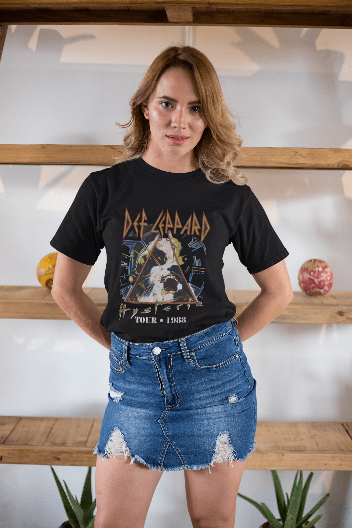 Def Leppard Hysteria Tour 88 T-Shirt | Forbidden Geek Def Leppard Hysteria Tour 88 T-Shirt | Forbidden Geek