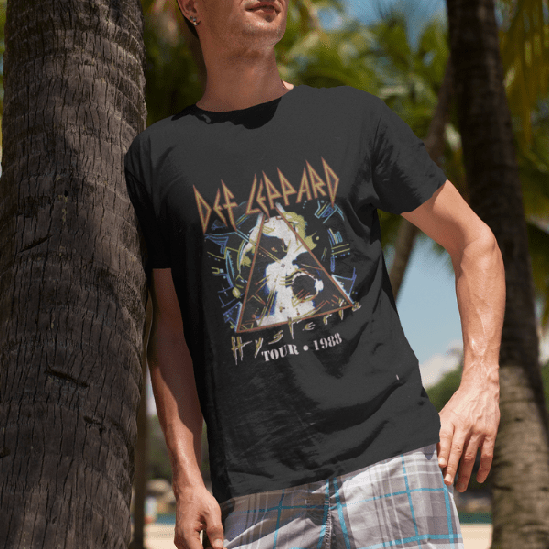 Def Leppard Hysteria Tour 88 T-Shirt