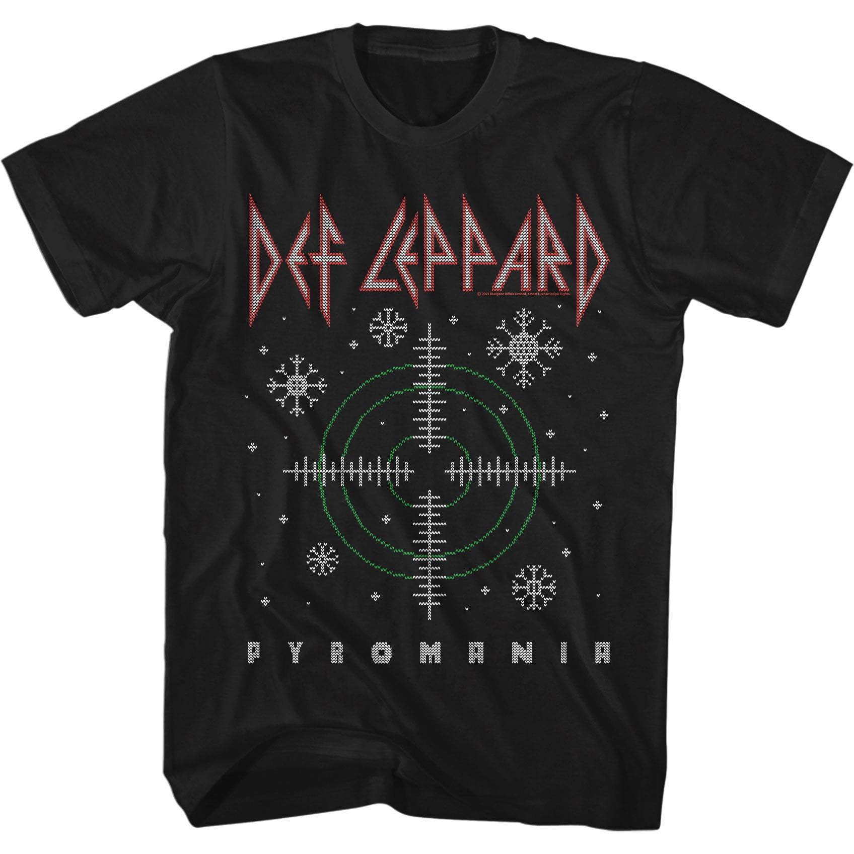 Def Leppard Pyromania Christmas T-Shirt