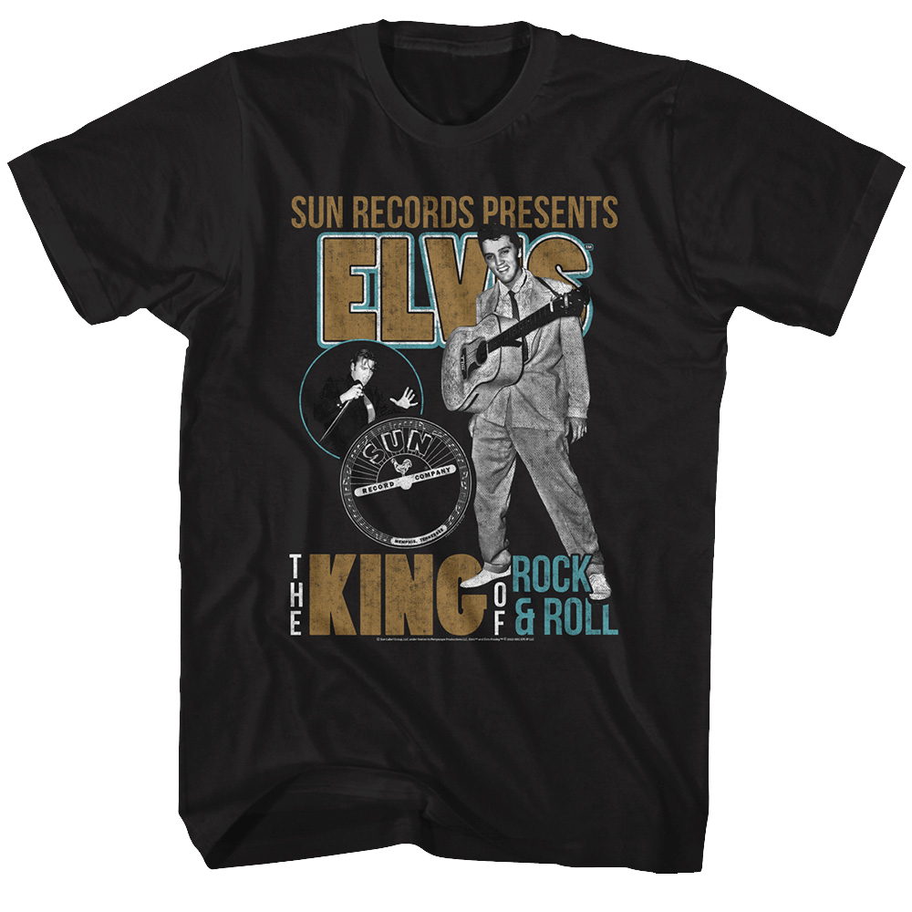 Elvis Presley King of Rock n Roll T-Shirt
