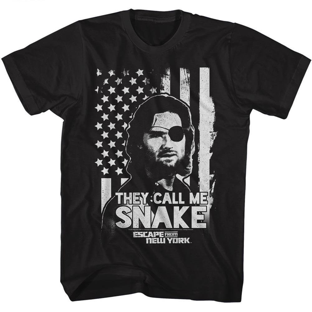Shirt Escape From New York - Snake Flag T-Shirt