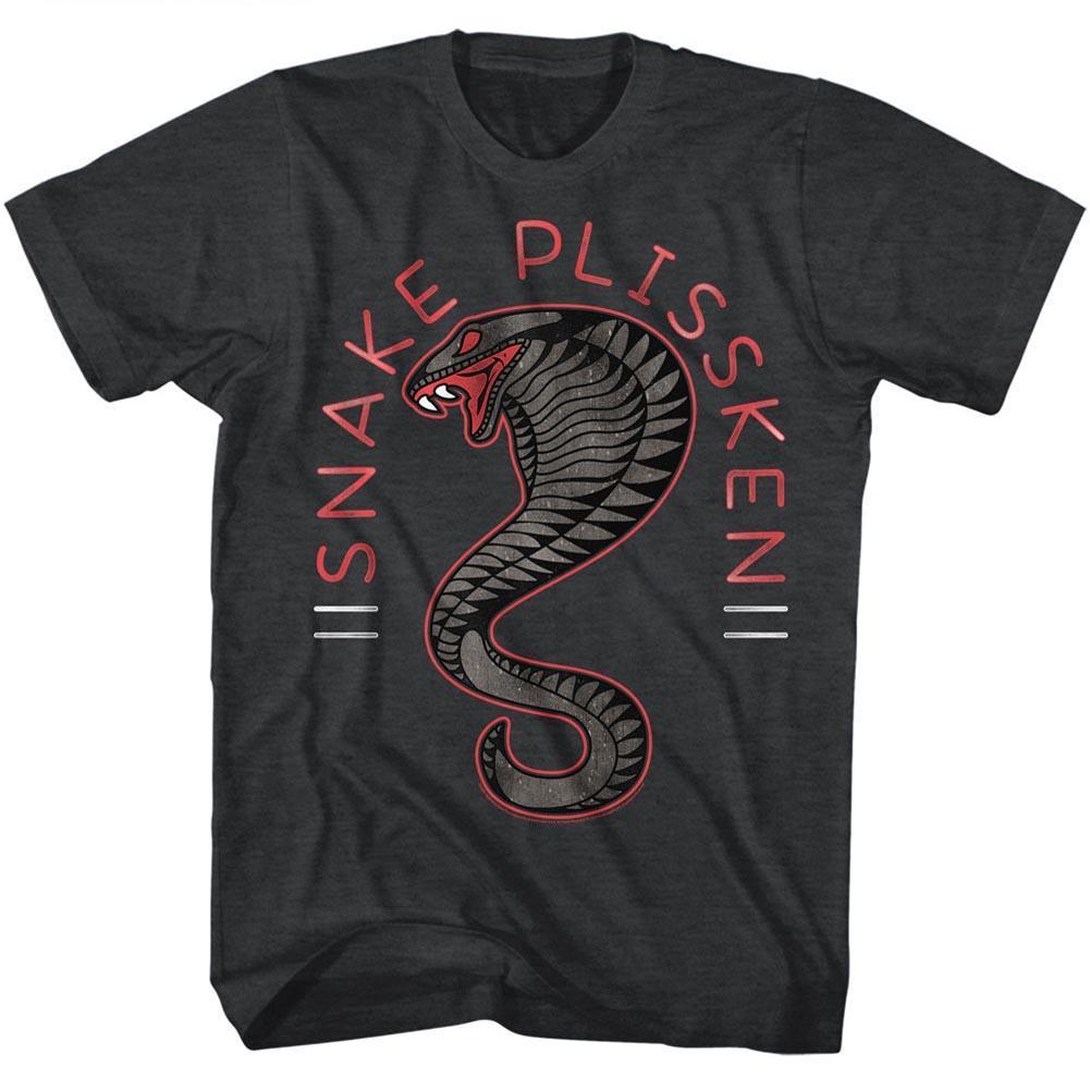 Escape From New York - Snake Plissken Cobra Black Heather T-Shirt