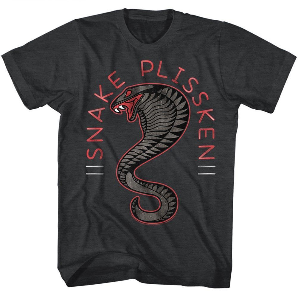 Escape From New York - Snake Plissken Cobra Black Heather T-Shirt