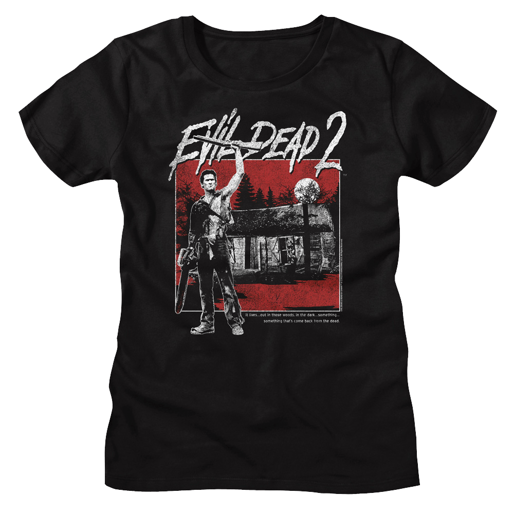 Shirt Evil Dead 2 - Cabin Square Women's T-Shirt