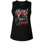Evil Dead 2 - Cabin Square Women's Tank Top EVLD519-329S, EVLD519-329M, EVLD519-329L, EVLD519-329XL, EVLD519-329XXL
