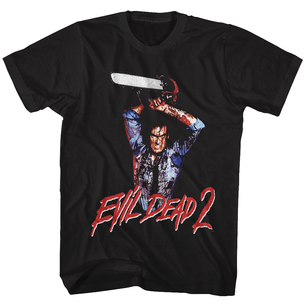 Shirt Evil Dead 2 - Raised Chainsaw T-Shirt