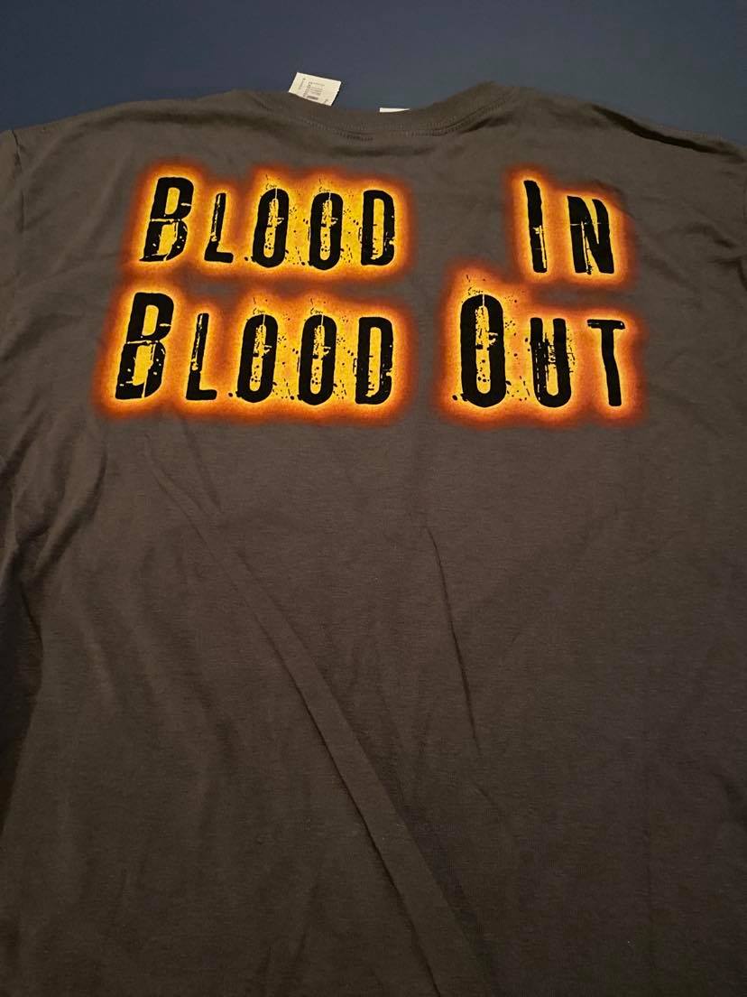 Exodus Blood In Blood Out T-Shirt – Forbidden Geek