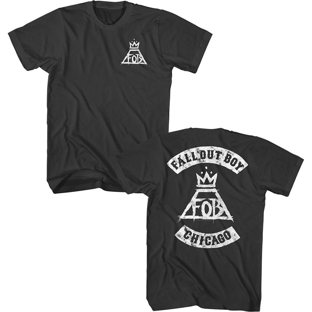 Fall Out Boy Chicago Logo T-Shirt