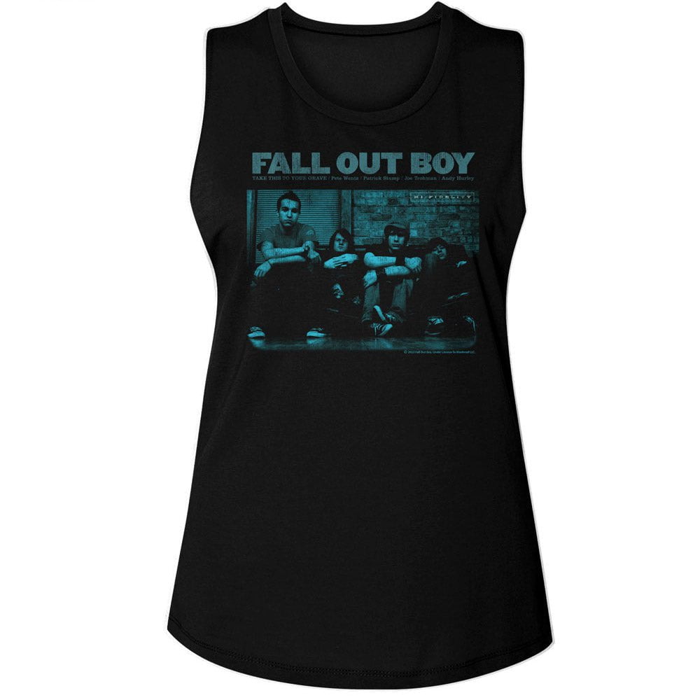 Shirt Fall Out Boy Take This To Your Grave Women's Tank Top
