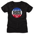 Ferris Bueller's Day Off - Save Ferris Badge Women's T-Shirt